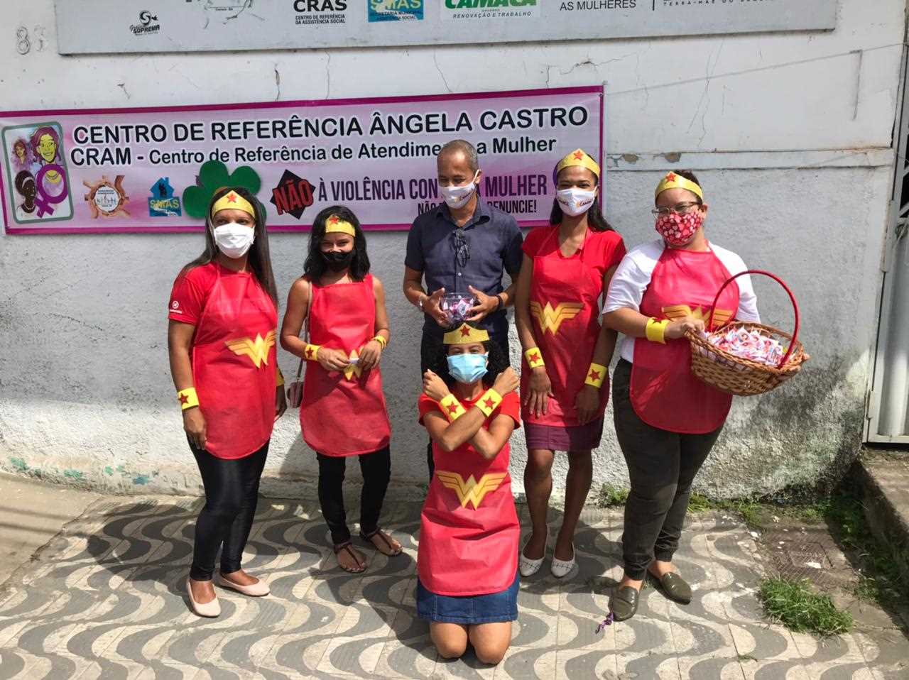 Camacã: Secretaria de Assistência Social comemora o Dia Internacional da Mulher com mensagens de conscientização e distribuição de lembranças.
